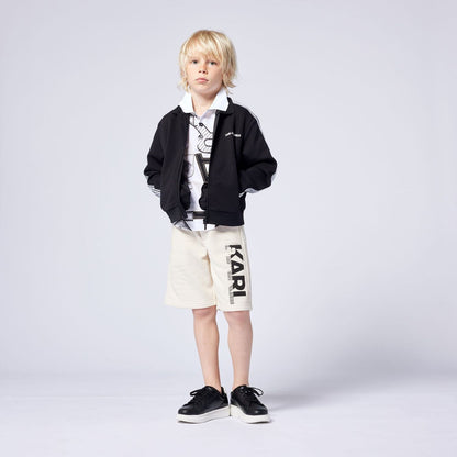 Karl Lagerfeld - Тениски - White Logo Polo Shirt - Love|Labels