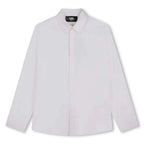 Karl Lagerfeld - Ризи - White Long - Sleeved Shirt - Love|Labels