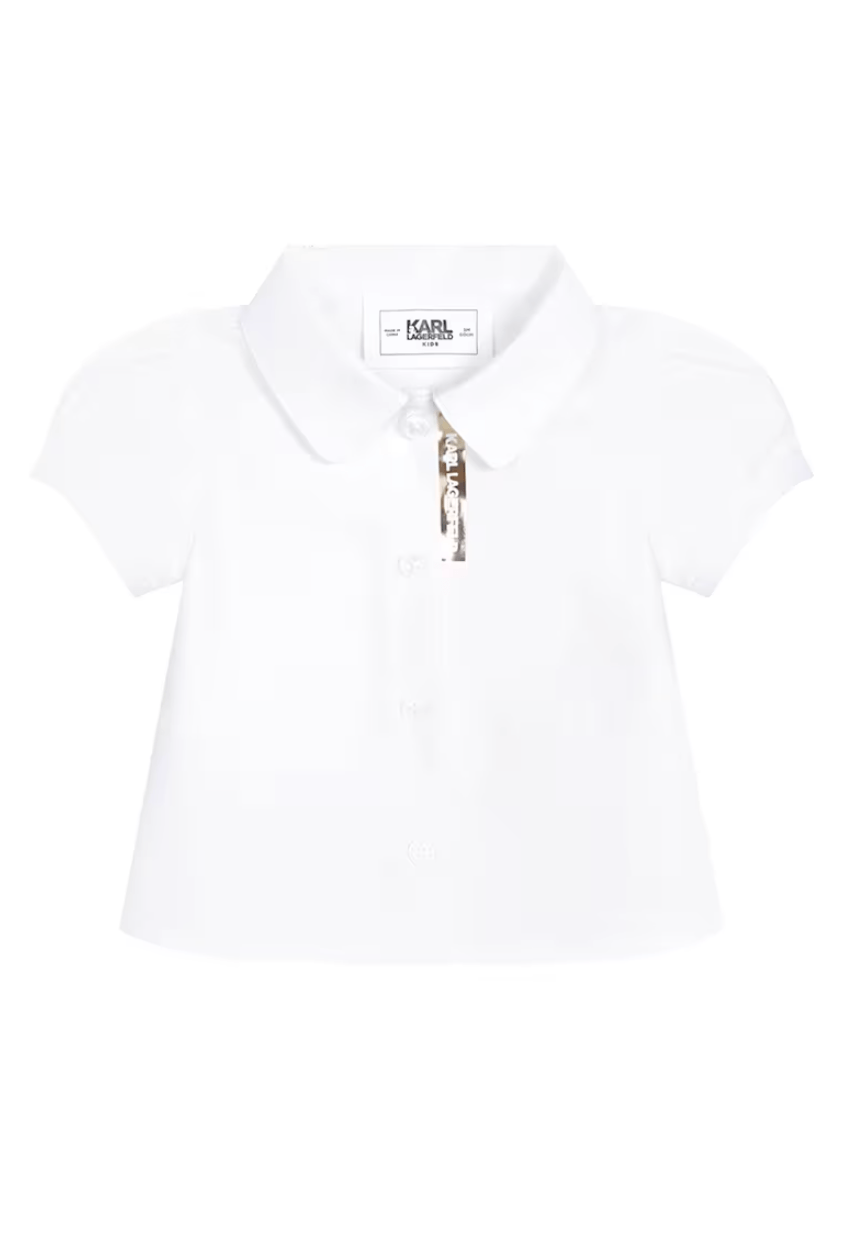 Karl Lagerfeld - Комплекти - White/Blue Baby Set - Love|Labels