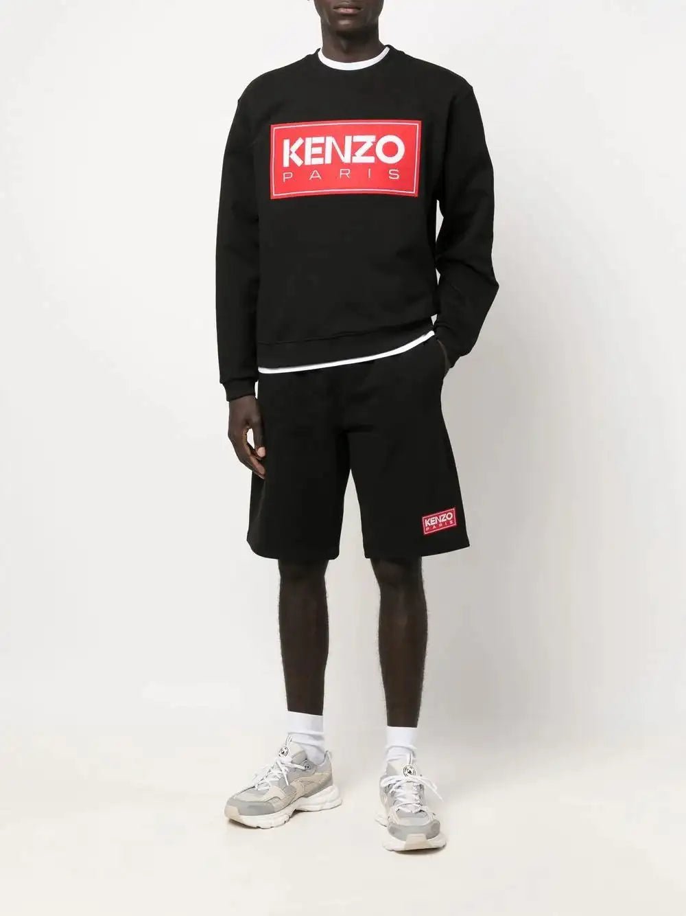 KENZO - Шорти - Logo - Patch Cotton Shorts - Love|Labels