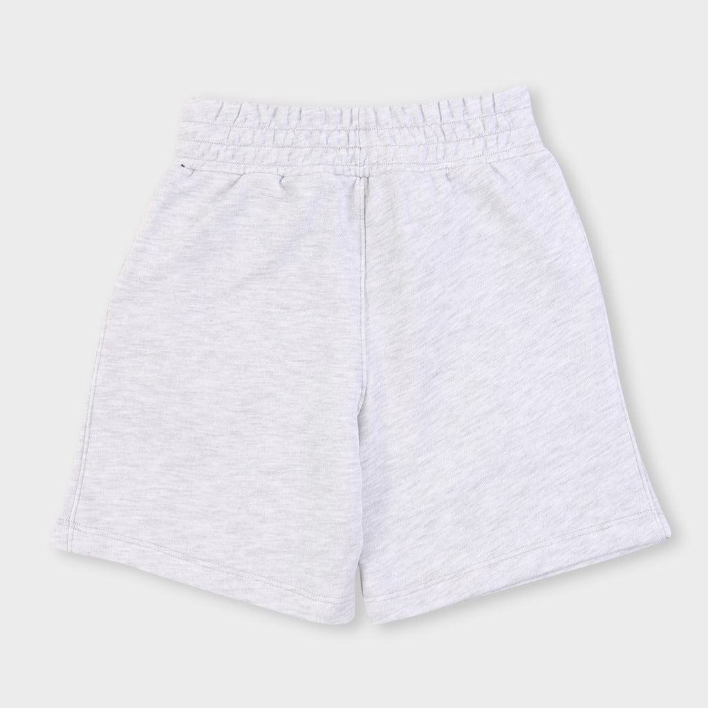 Grey Print Shorts