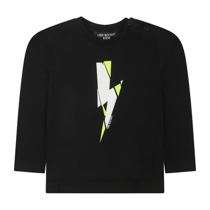 Black Fluo Flash T-shirt