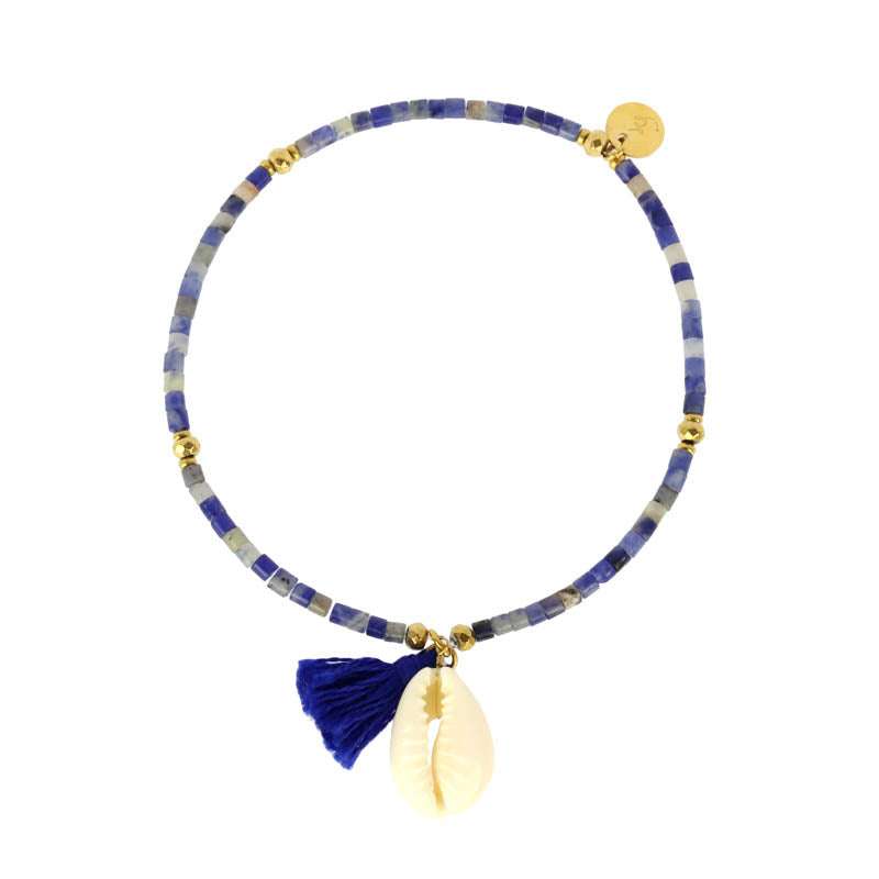 Les Cleias Paris - Бижута - Гривни - Bérénice Blue Bracelet - Love|Labels