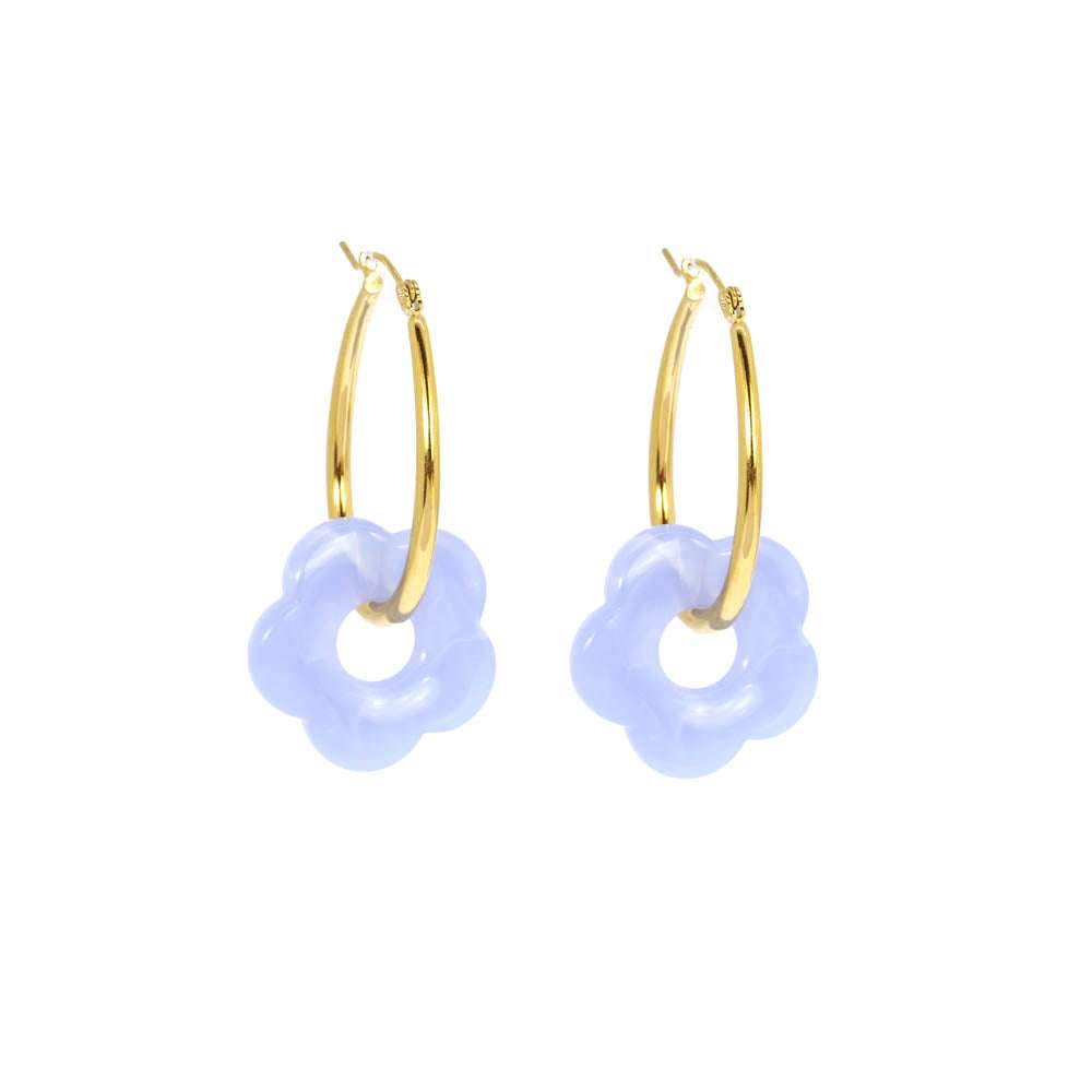 Les Cleias Paris - Бижута - Обеци - Bo Anna Resign Earrings - Love|Labels