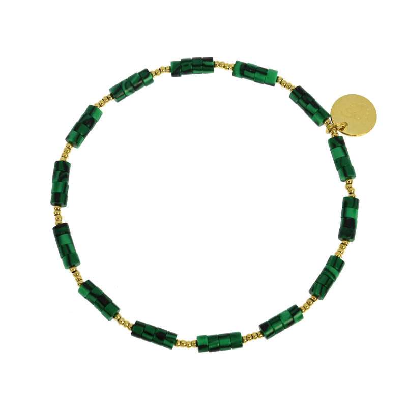 Les Cleias Paris - Бижута - Гривни - Nestor Green Bracelet - Love|Labels