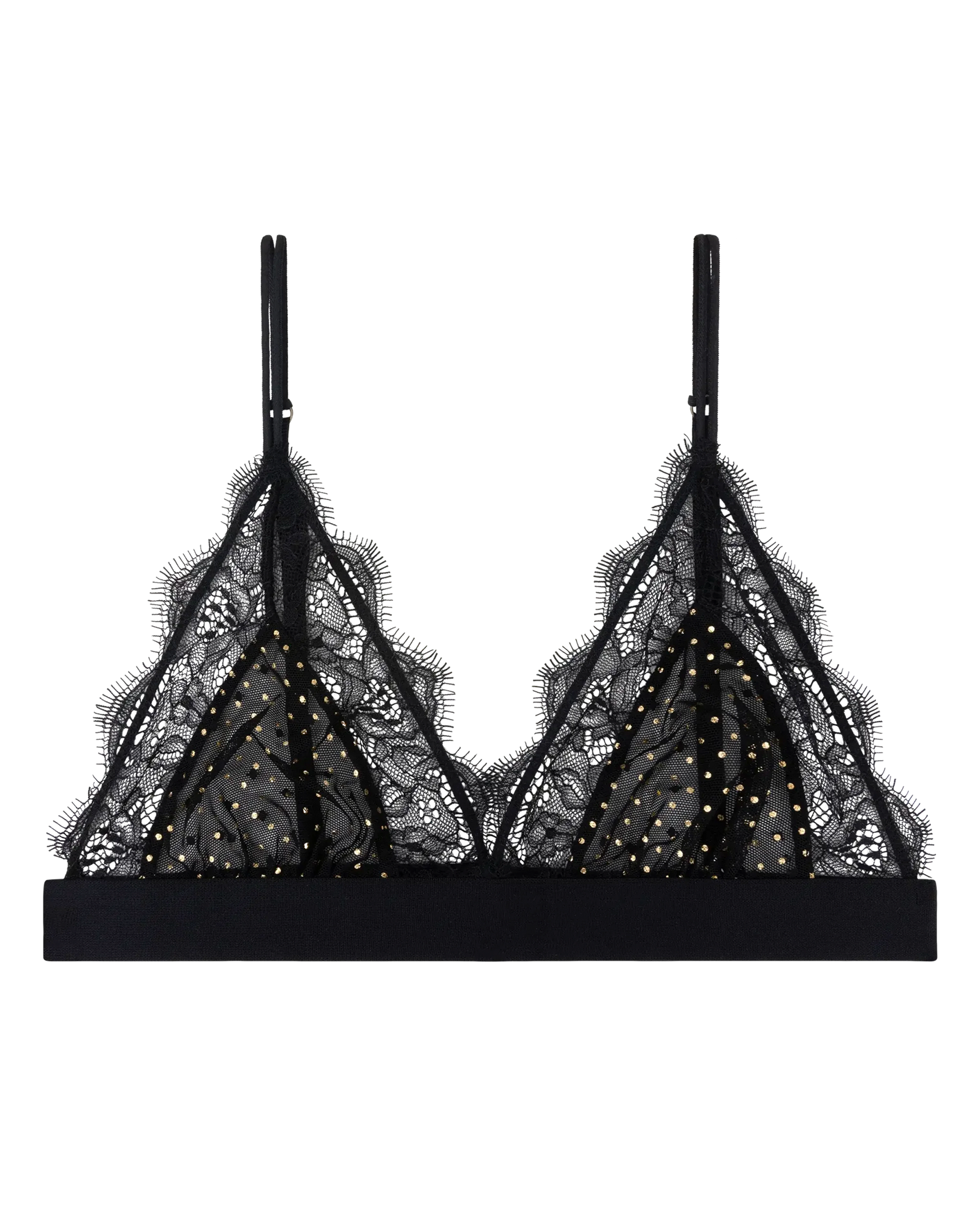 Black Triangle Bralette