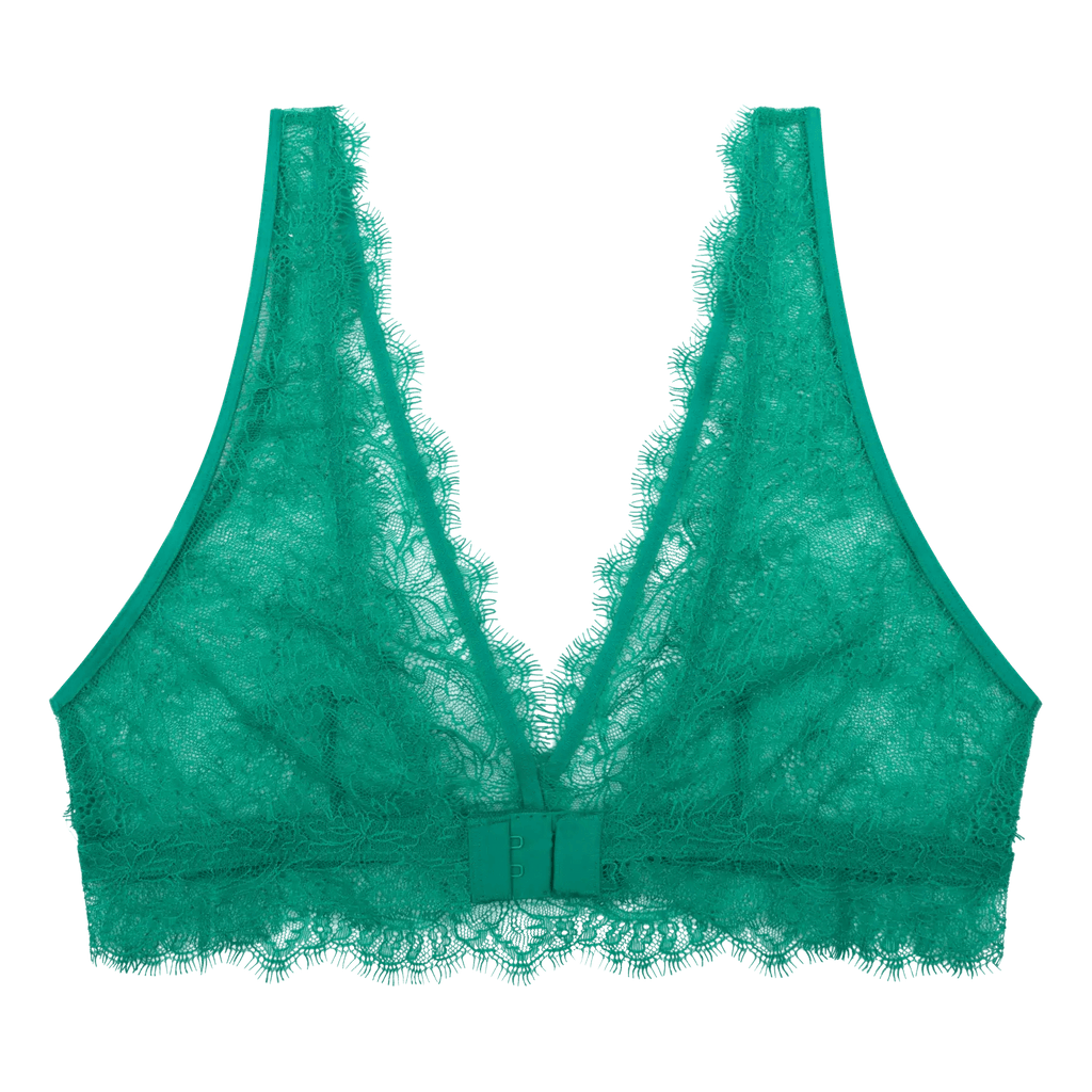 Love Stories Intimates - Бельо - Сутиени - Cherie Green Elegant Lace Bralette - Love|Labels