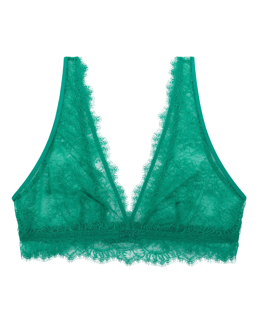 Cherie Green Lace Bralette