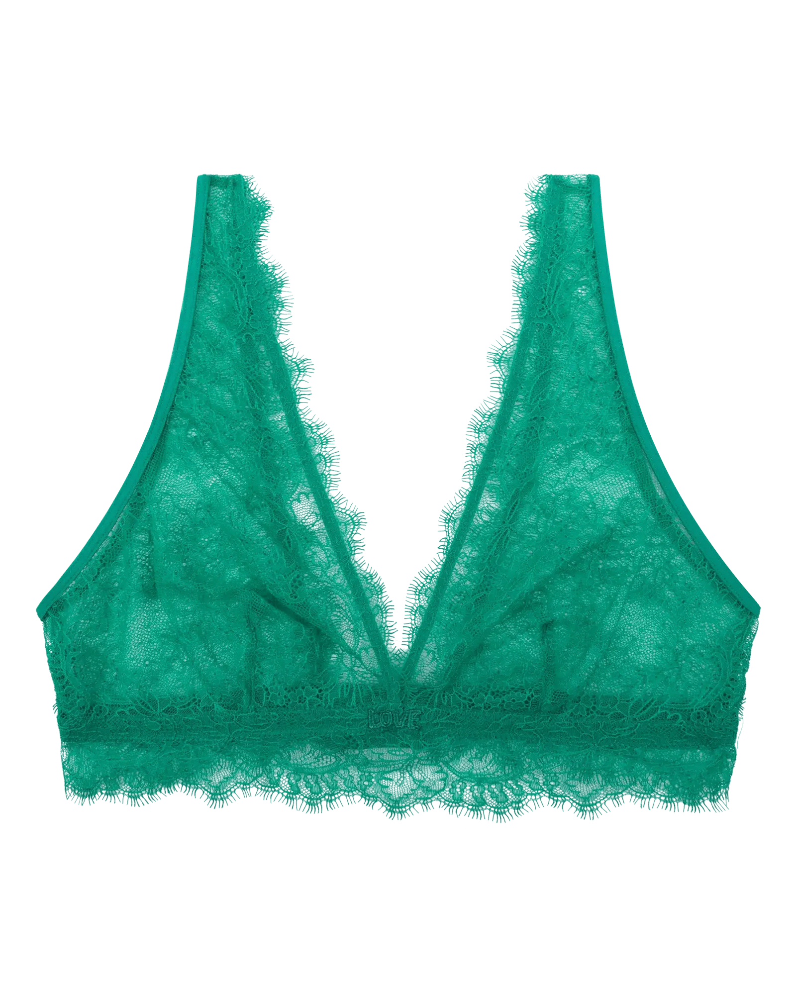 Cherie Green Lace Bralette