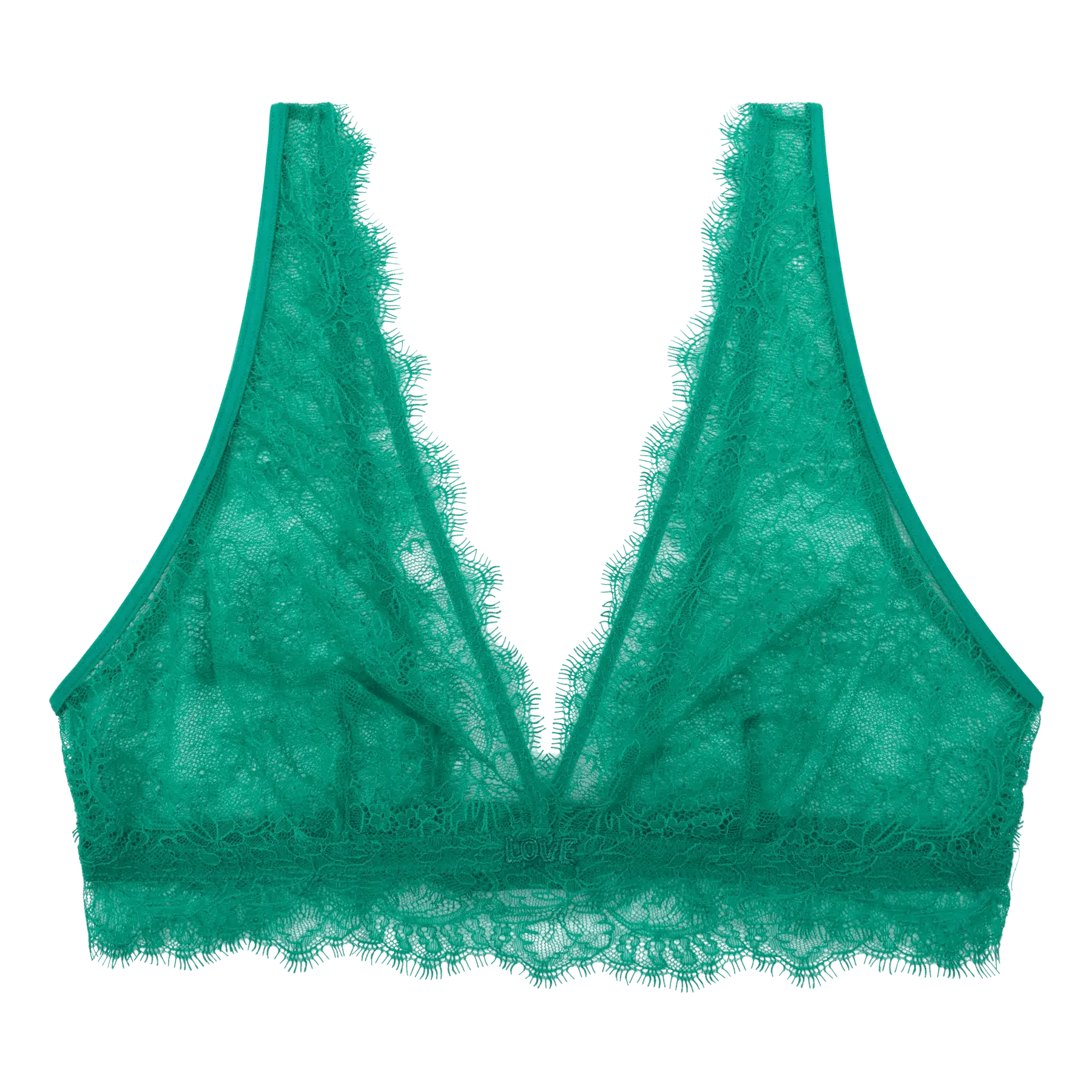 Love Stories Intimates - Бельо - Сутиени - Cherie Green Elegant Lace Bralette - Love|Labels
