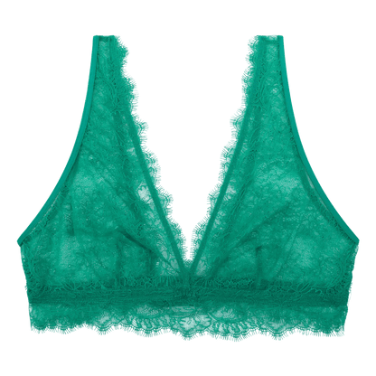 Love Stories Intimates - Бельо - Сутиени - Cherie Green Elegant Lace Bralette - Love|Labels
