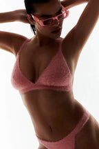 Love Stories Intimates - Бельо - Сутиени - Fluffy Triangle Bralette - Love|Labels