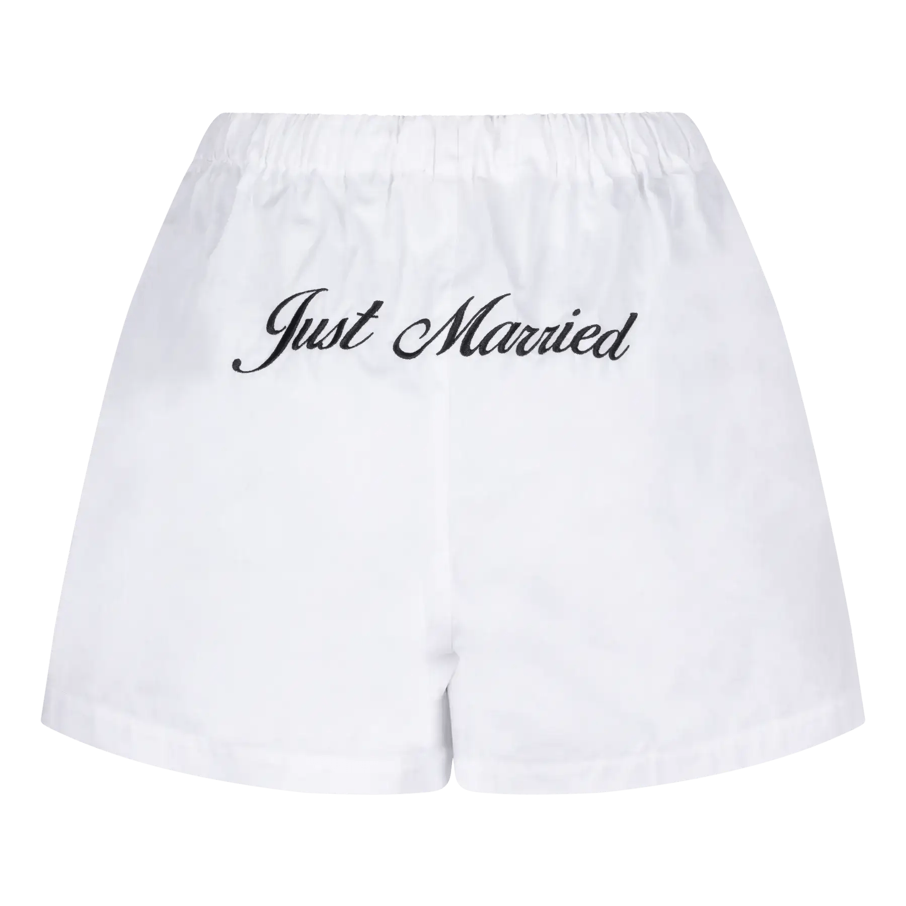 Love Stories Intimates - Шорти - Just Married White Shorts - Love|Labels