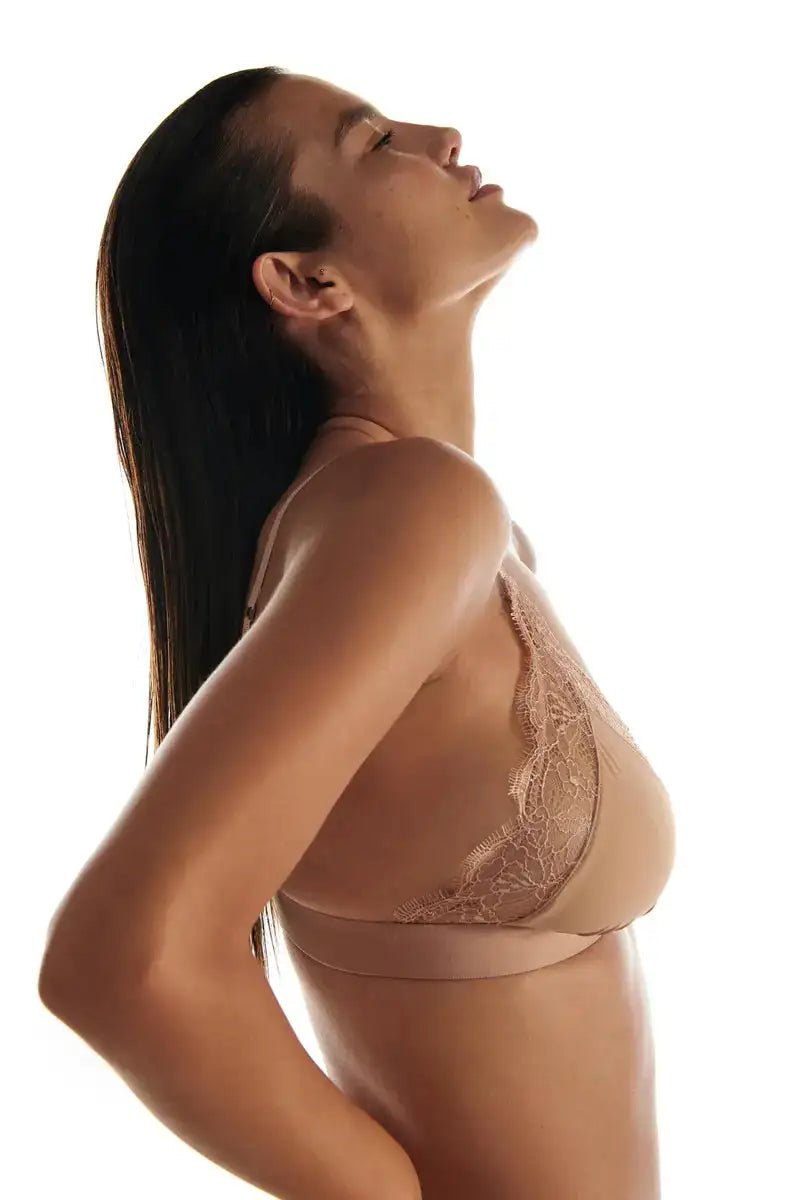 Love Stories Intimates - Бельо - Сутиени - Love Lace Delicate Bralette Nude - Love|Labels