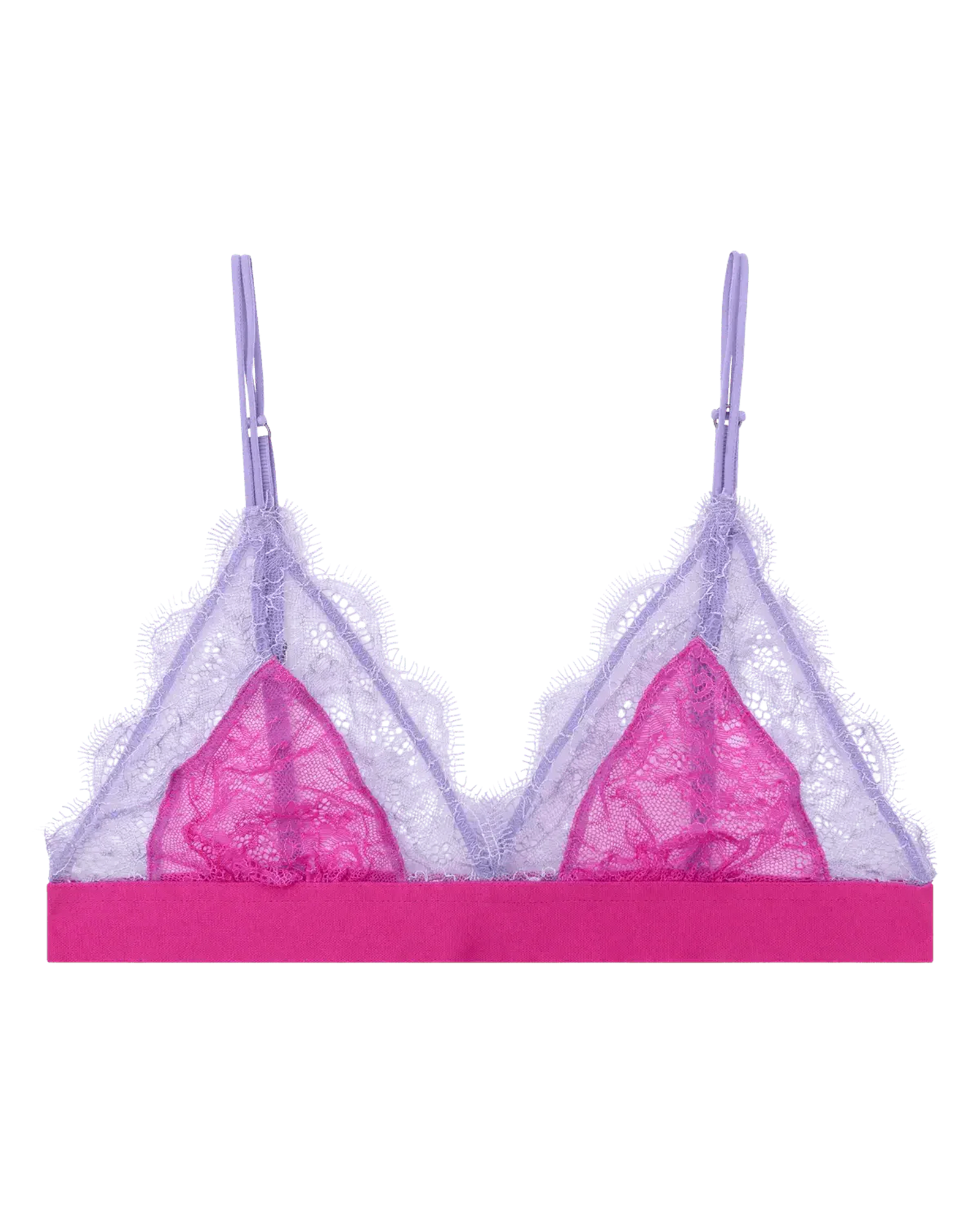 Love Lace Delicate Triangle Bralette