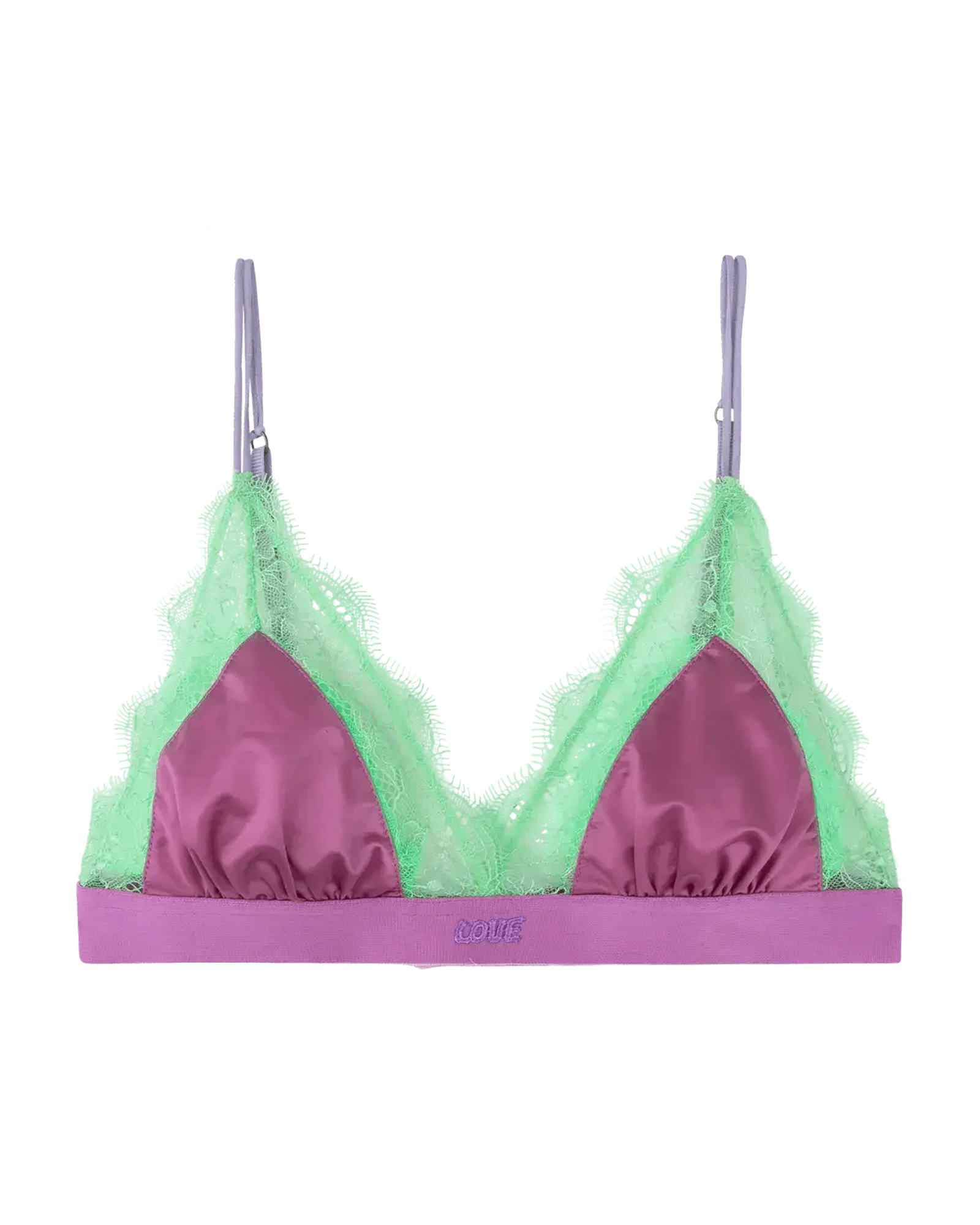 Love Lace Delicate Triangle Bralette