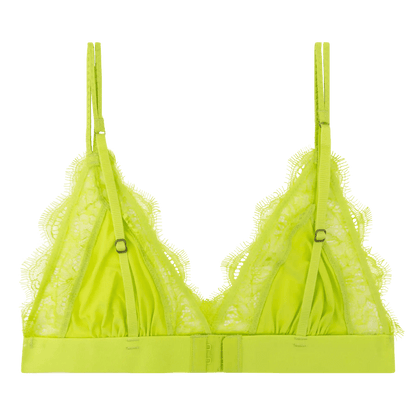 Love Stories Intimates - Бельо - Сутиени - Love Lace Lime Triangle Bralette - Love|Labels