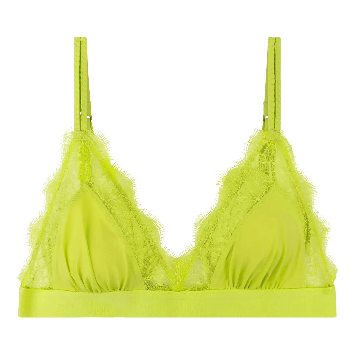 Love Stories Intimates - Бельо - Сутиени - Love Lace Lime Triangle Bralette - Love|Labels