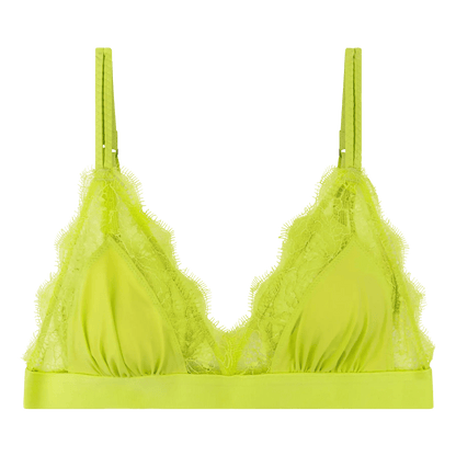 Love Stories Intimates - Бельо - Сутиени - Love Lace Lime Triangle Bralette - Love|Labels