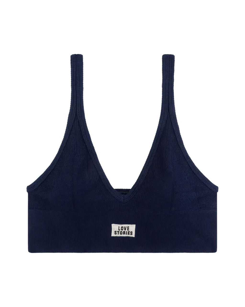 Posey Dark Blue Sporty Bralette