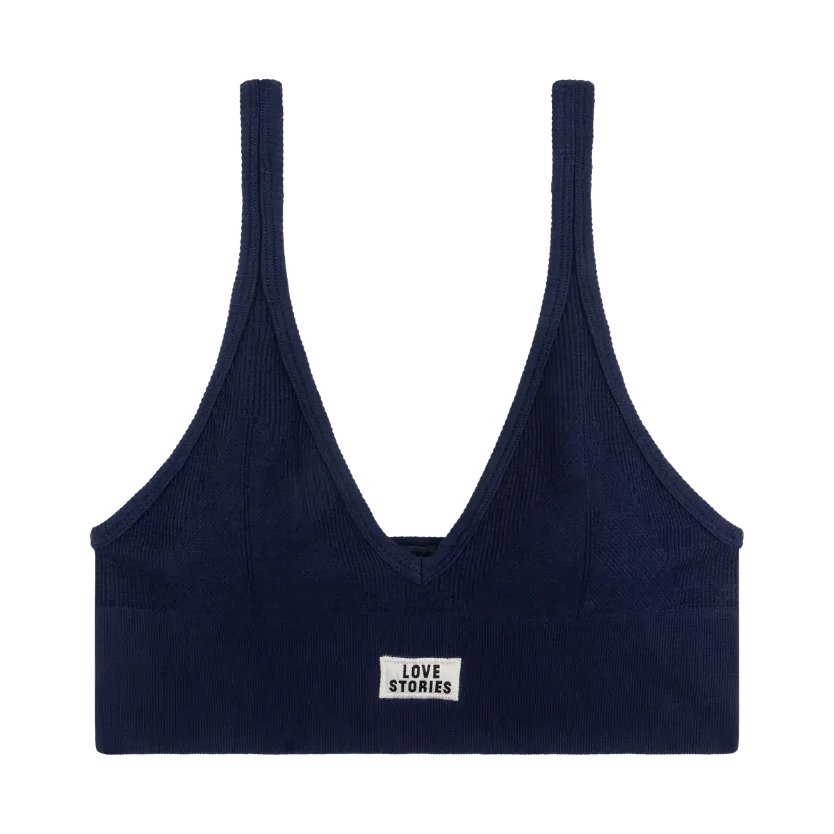 Love Stories Intimates - Бельо - Сутиени - Posey Dark Blue Sporty Bralette - Love|Labels