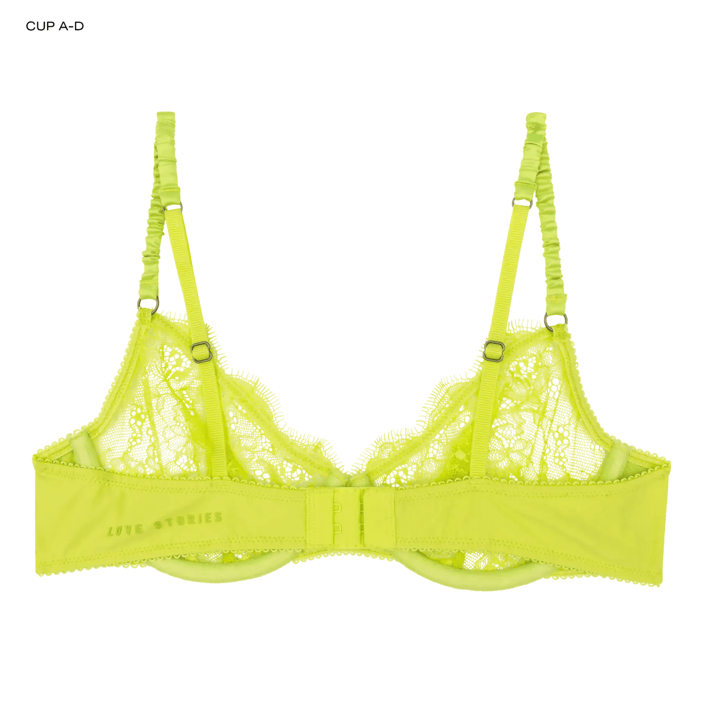 Love Stories Intimates - Бельо - Сутиени - Romeo Lime Delicate Wired Bra - Love|Labels