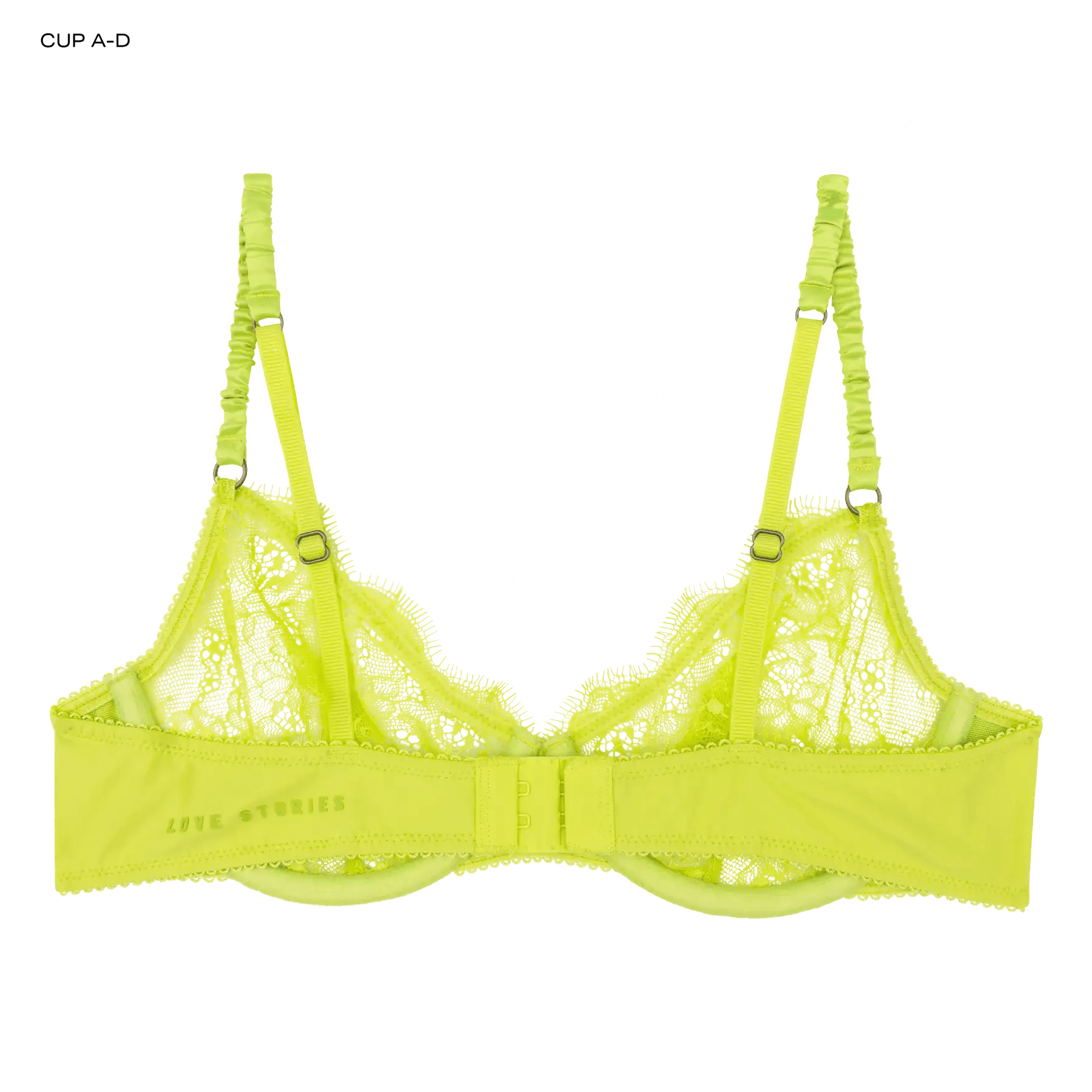 Love Stories Intimates - Бельо - Сутиени - Romeo Lime Delicate Wired Bra - Love|Labels