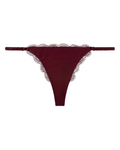 Roomie Burgundy Lace String