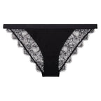 Love Stories Intimates - Бельо - Бикини - Wild Rose Blk Lace Briefs - Love|Labels