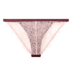 Love Stories Intimates - Бельо - Бикини - Wild Rose Burgundy Lace Briefs - Love|Labels