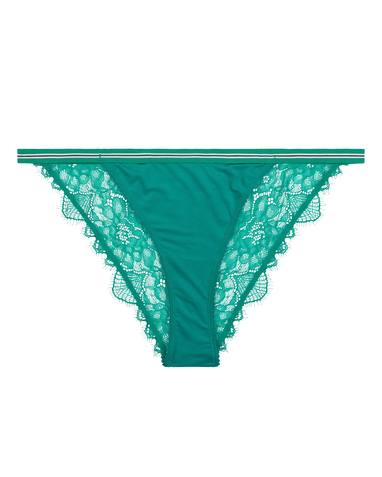Wild Rose Green Briefs