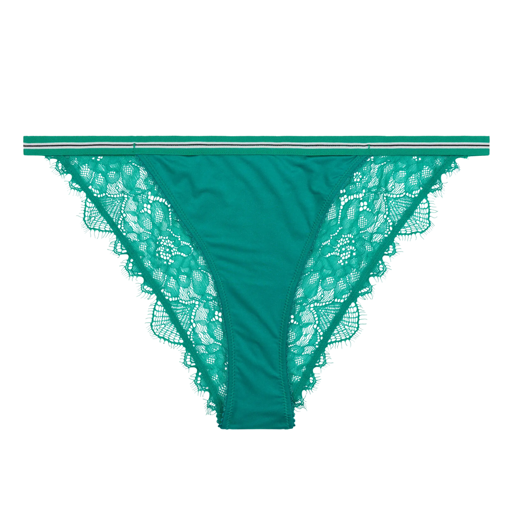 Love Stories Intimates - Бельо - Бикини - Wild Rose Green Briefs - Love|Labels