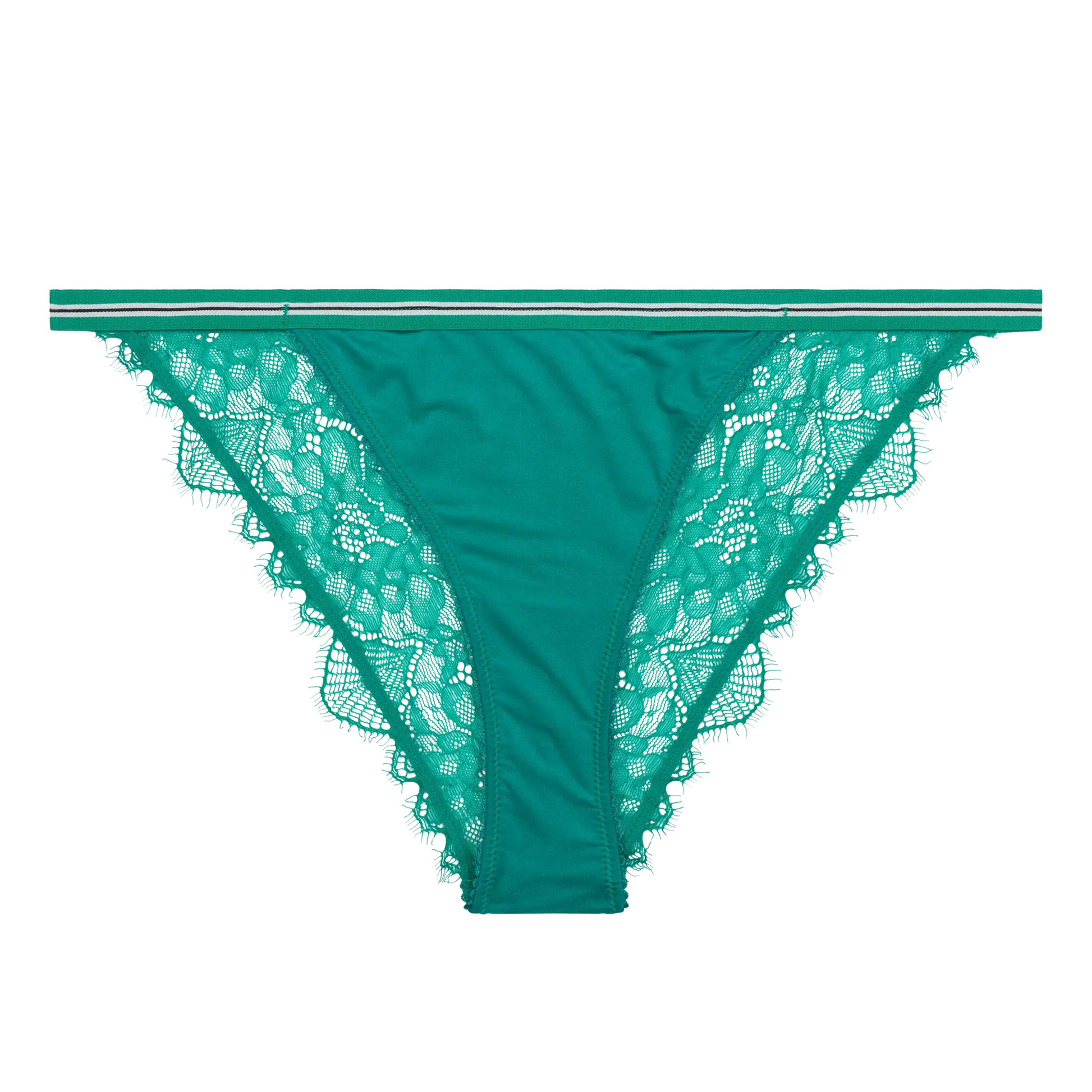 Love Stories Intimates - Бельо - Бикини - Wild Rose Green Briefs - Love|Labels