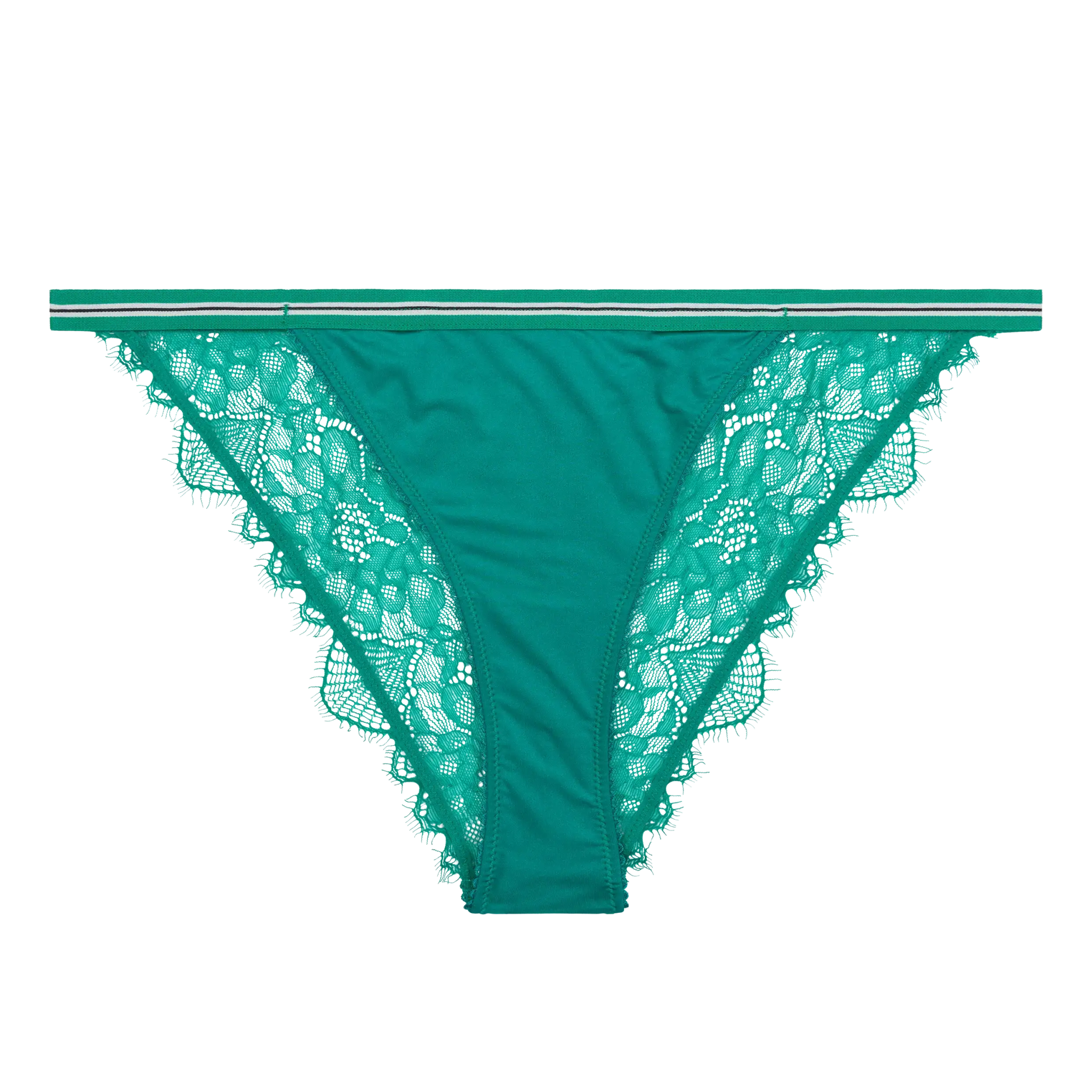 Love Stories Intimates - Бельо - Бикини - Wild Rose Green Briefs - Love|Labels