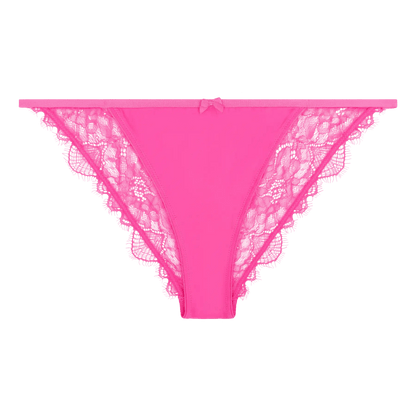 Love Stories Intimates - Бельо - Бикини - Wild Rose Pink Lace Briefs - Love|Labels