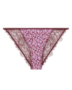 Wild Rose Print Briefs