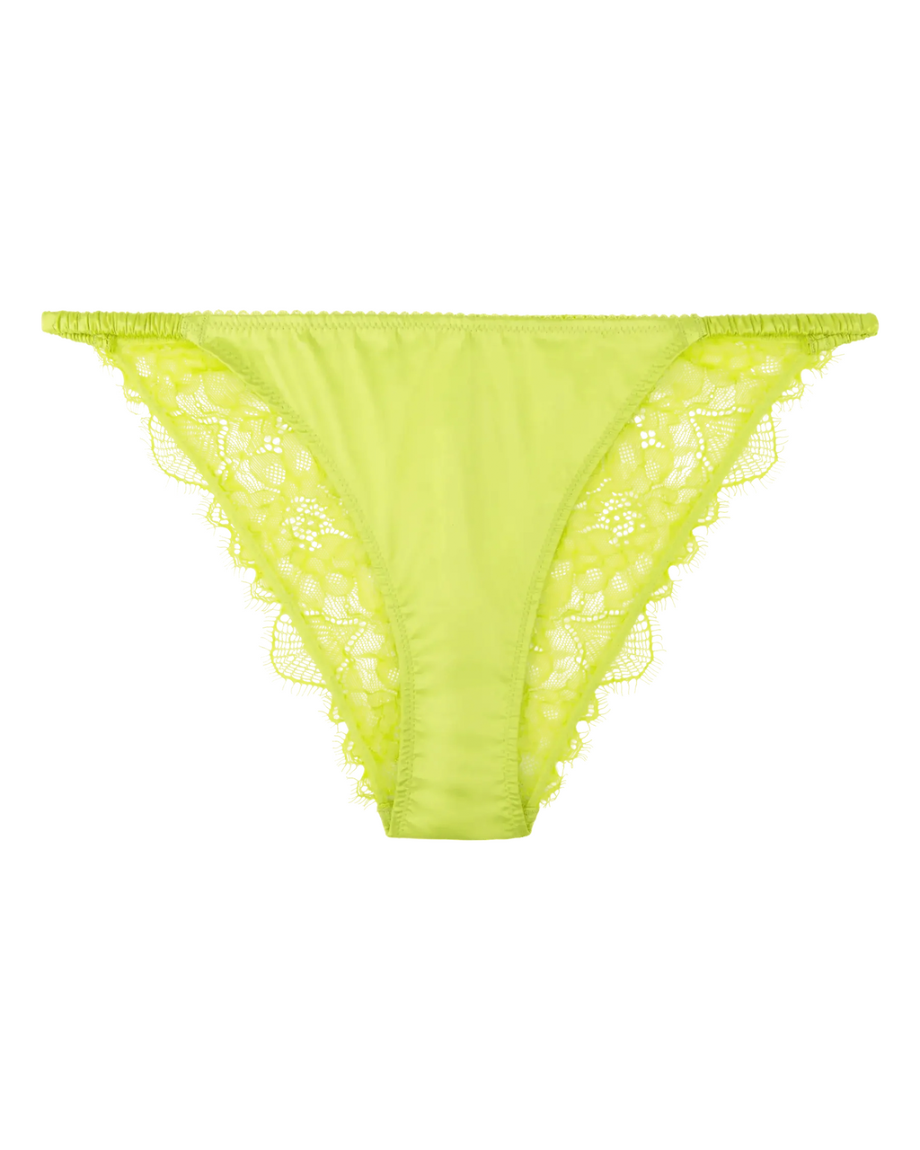 Wild Rosie Lime Lace Briefs