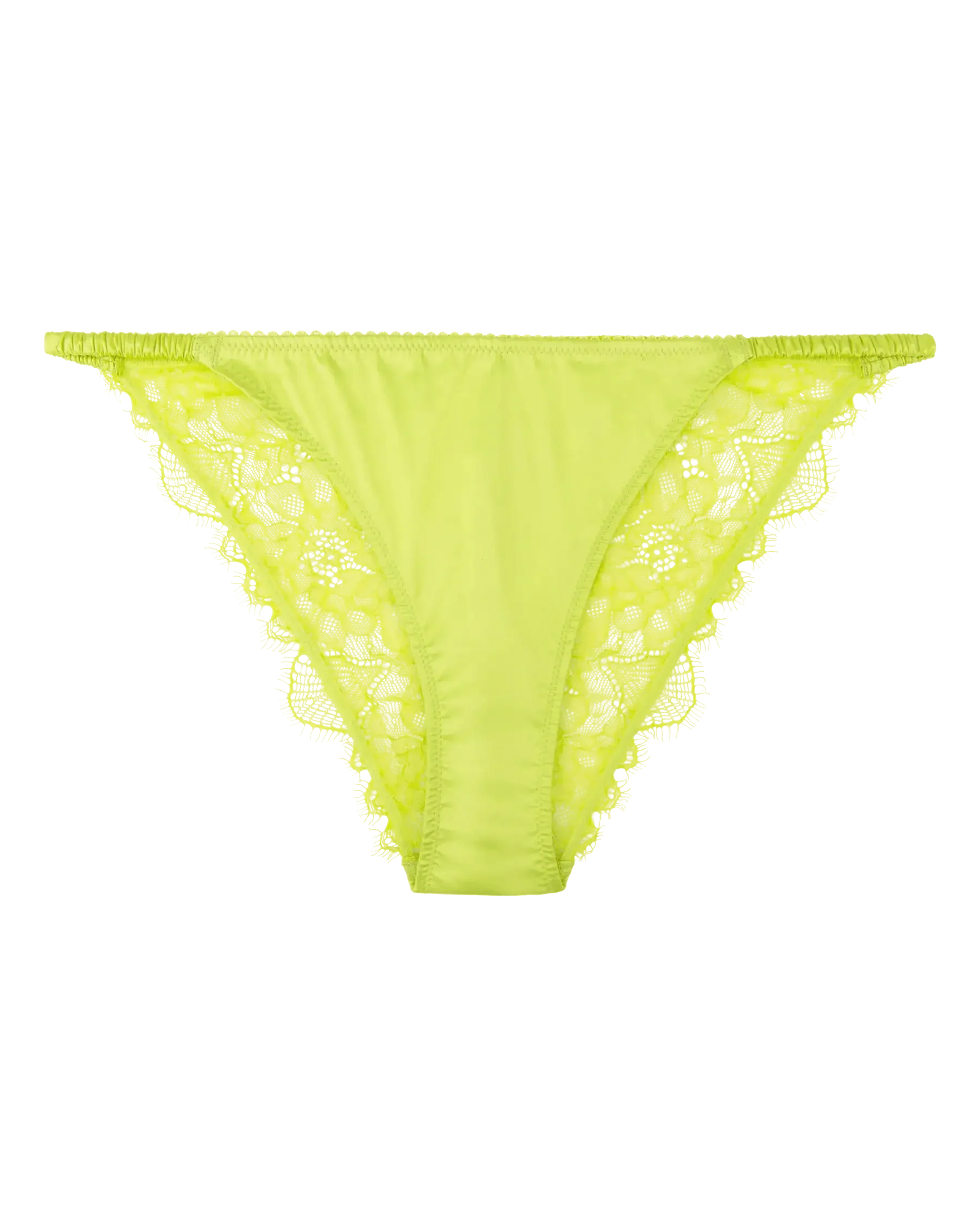 Wild Rosie Lime Lace Briefs