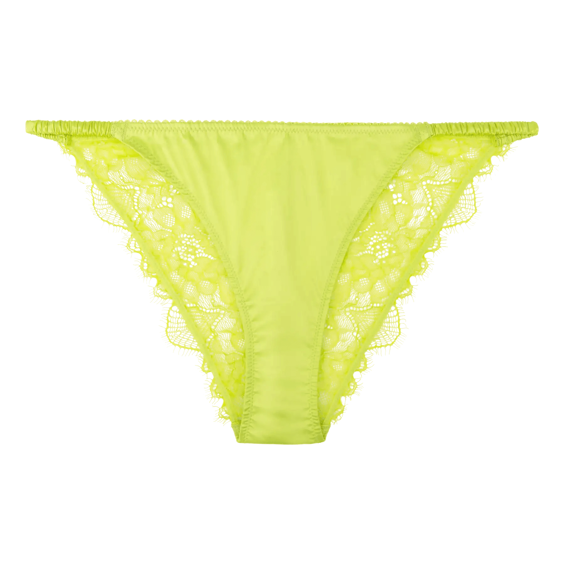 Love Stories Intimates - Бельо - Бикини - Wild Rosie Lime Lace Briefs - Love|Labels