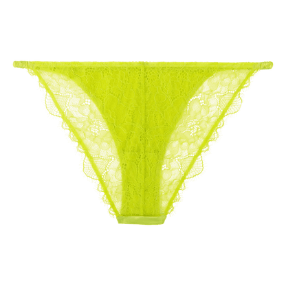 Love Stories Intimates - Бельо - Бикини - Wild Rosie Lime Lace Briefs - Love|Labels