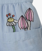 Love|Labels - Denim Dress With Flowers - Love|Labels