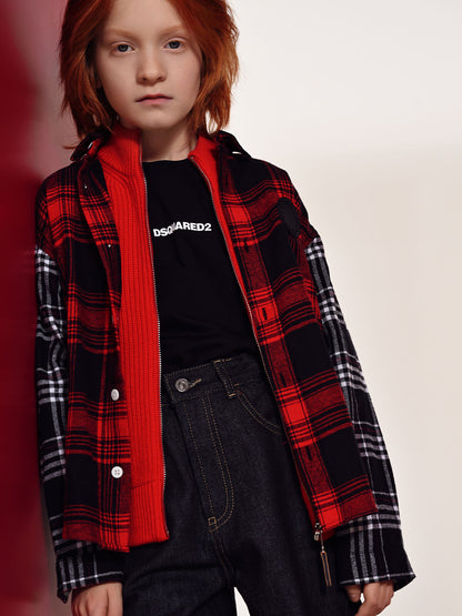Black And Red Plaid Shirt