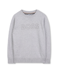 Embossed-Logo Sweatshirt