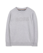 Embossed-Logo Sweatshirt
