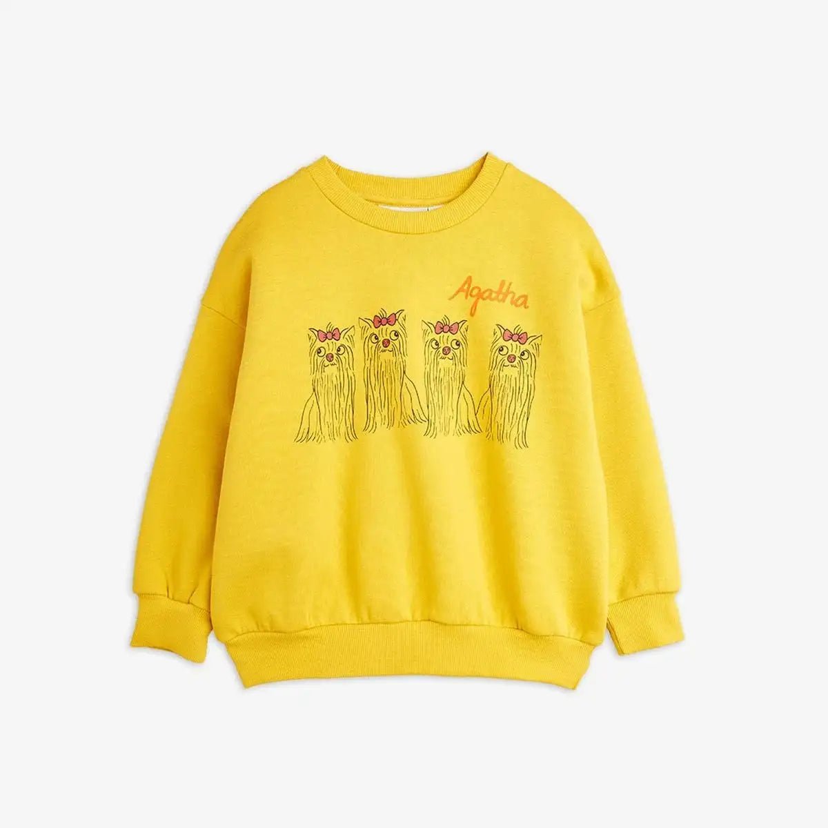 Mini Rodini - Блузи - Agatha Dogs Sweatshirt - Love|Labels