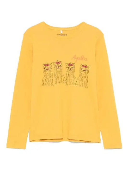 Mini Rodini - Блузи - Agatha Dogs T-Shirt - Love|Labels
