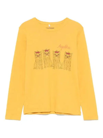 Mini Rodini - Блузи - Agatha Dogs T-Shirt - Love|Labels