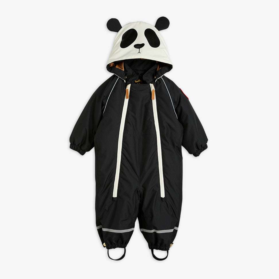 Mini Rodini - Якета - Alaska Panda Baby Snowsuit - Love|Labels