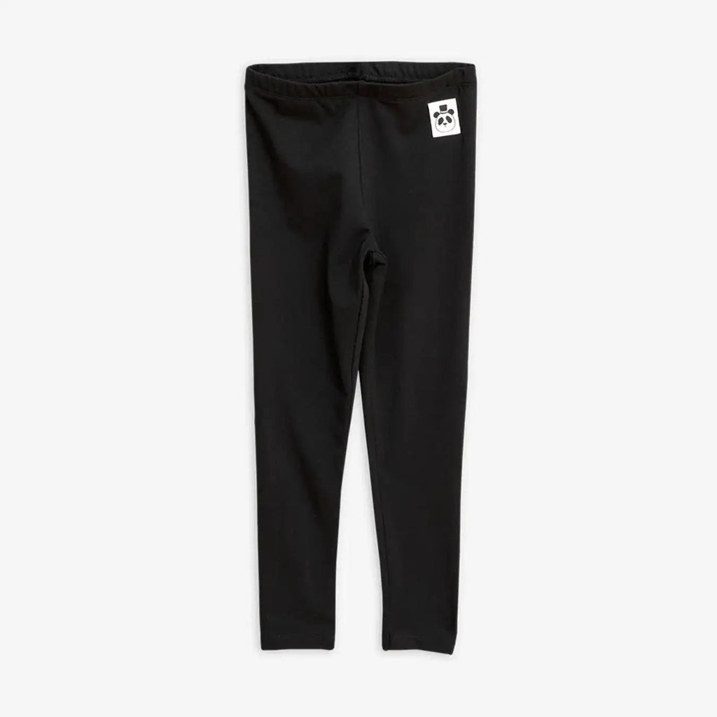 Mini Rodini - Клинове - Basic Black Leggings - Love|Labels