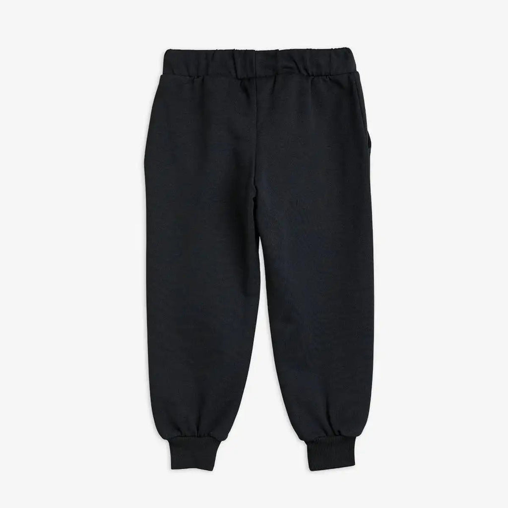 Mini Rodini - Панталони - Basic Black Sweatpants - Love|Labels